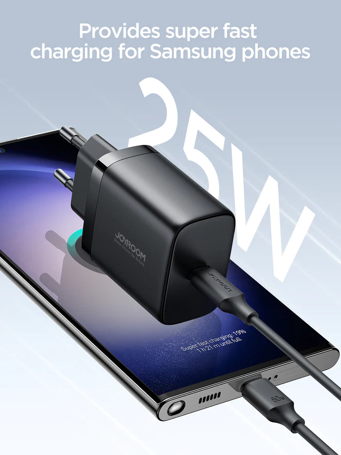 joyroom 25W Charger with Type c to Type c Cable