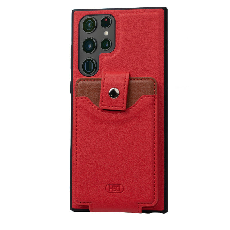 Hdd Leather Card Case Samsung S22 Ultra