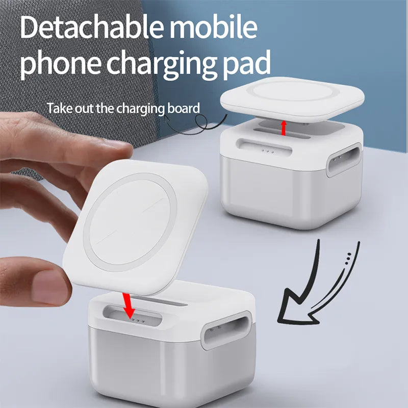 3 in 1 Cube Magnetic Wireless Charger