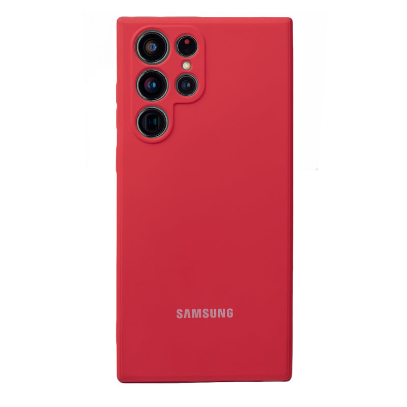Silicone Camera Protection Case Samsung S22 Ultra