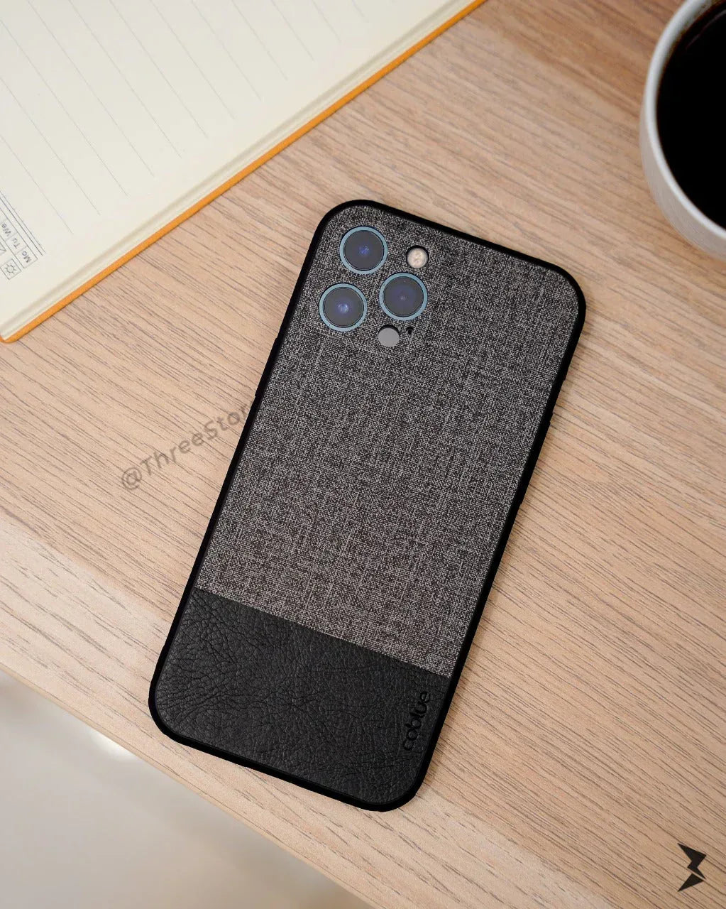 Coblue Fabric Camera Protection Case iPhone 12 Pro - Three
