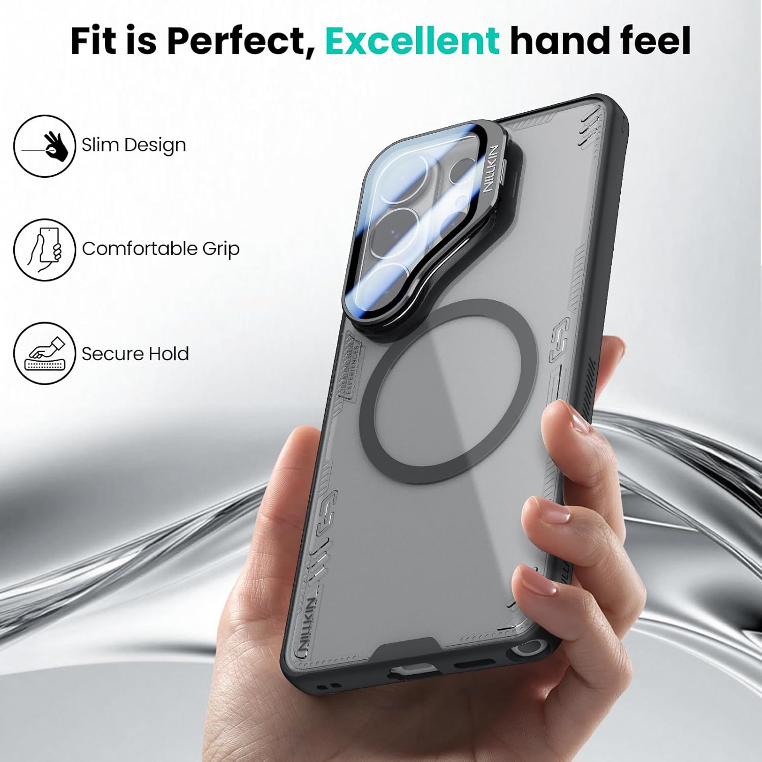 NILLKIN IceBlade Prop With Camsheild Case Samsung S26 Ultra