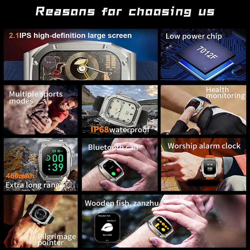 BSNL Smart Watch Shockproof IP68 Waterproof Z79 MAX