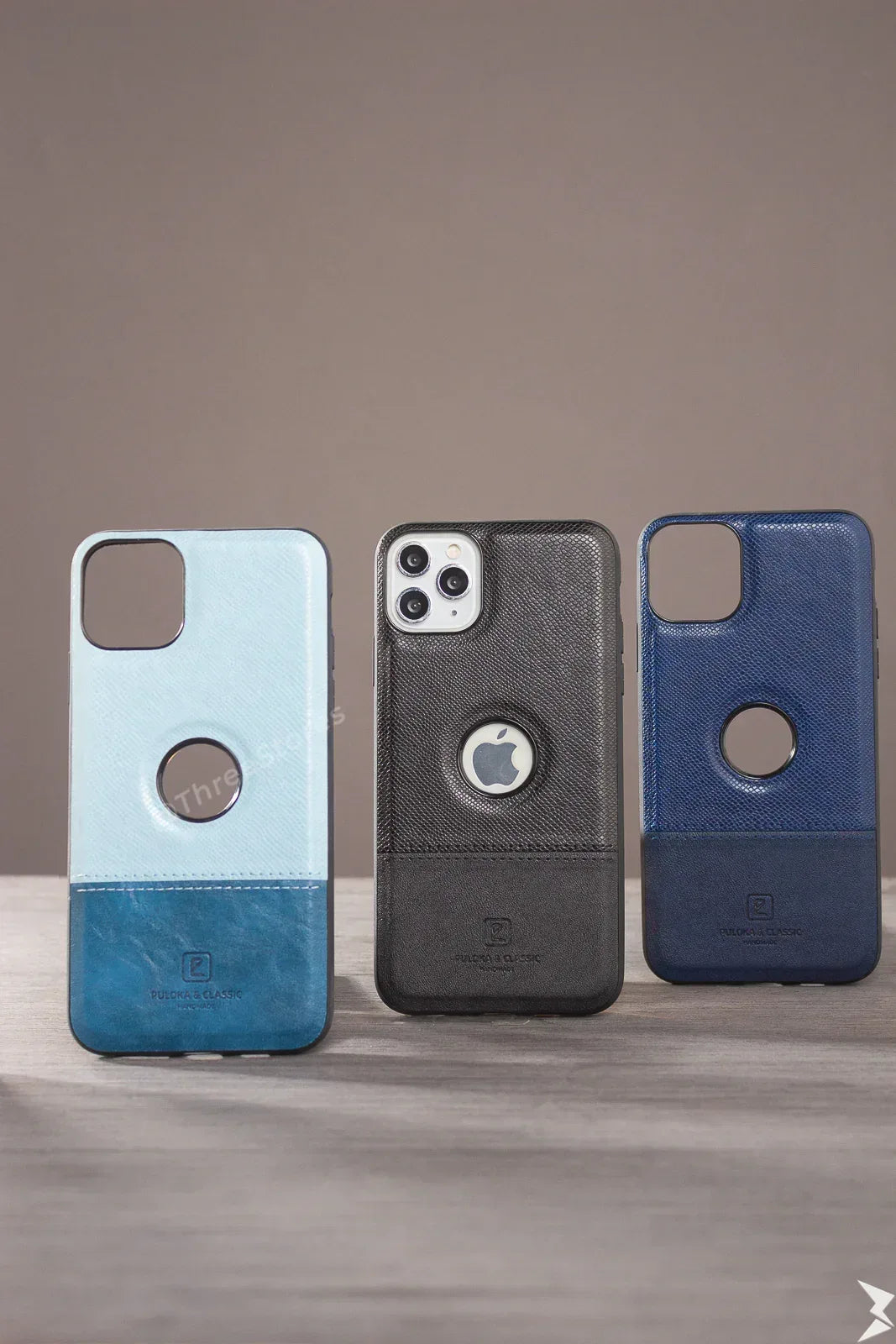 Puloka Mix Leather Case iPhone 11 Pro Max - Three