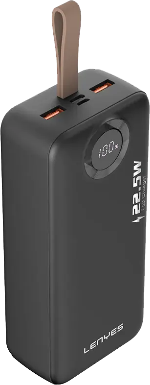 Lenyes 30000mAh 22.5W Digital Display Power Bank PX387D