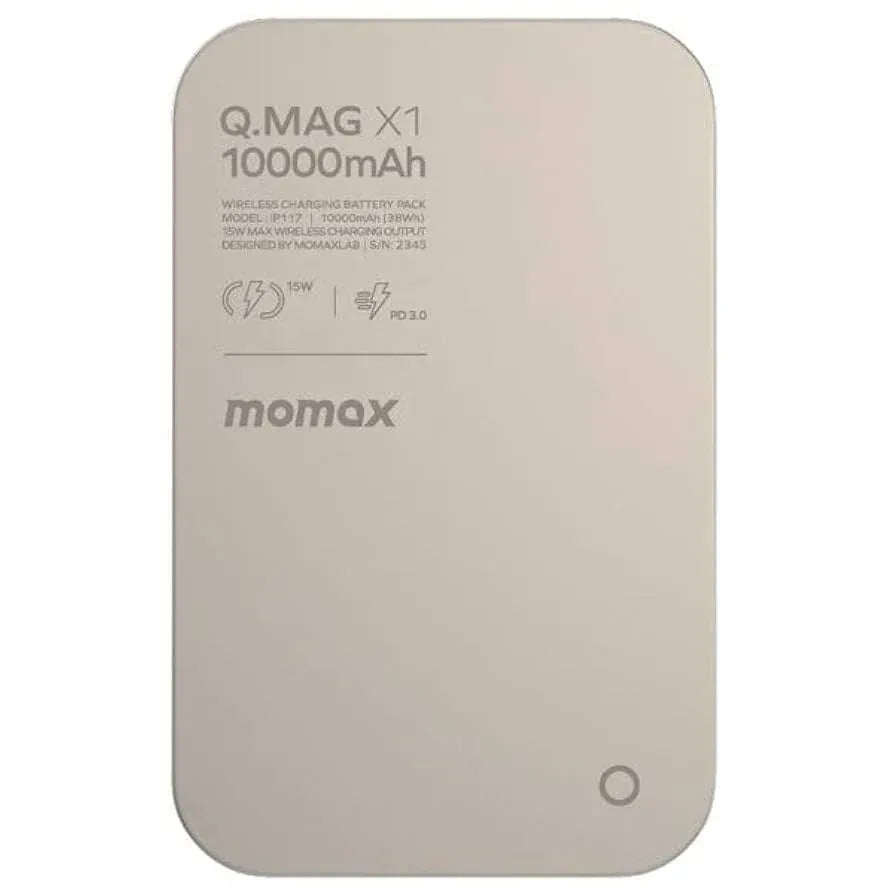 Momax Q.Mag X1 Magnetic Wireless Power Bank 10000mAh - Three