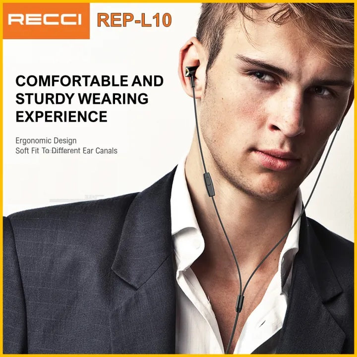 Recci In-Ear Wired EarPhone REP-L10