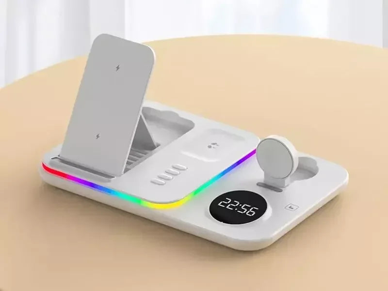 5 in 1 Wireless Charger Station Dock A82 - Three