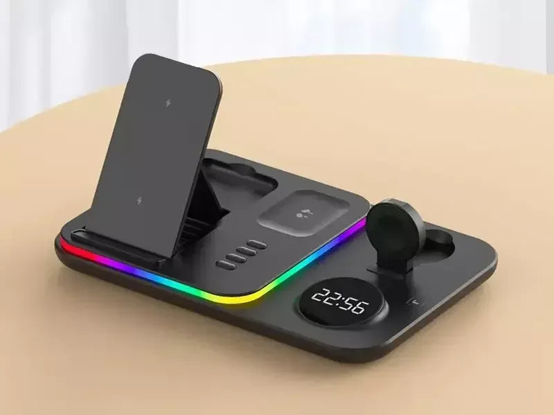 5 in 1 Wireless Charger Station Dock A82 - Three