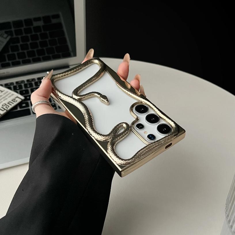 3D Snake Hollow Case Samsung S24 Ultra