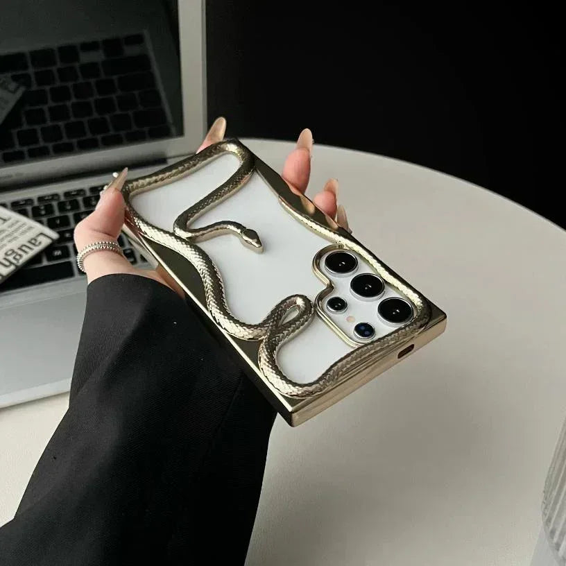 3D Snake Hollow Case Samsung S23 Ultra - Three