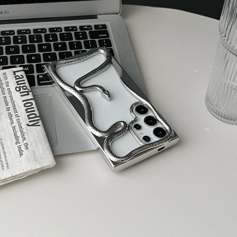 3D Snake Hollow Case Samsung S25 Ultra - Three