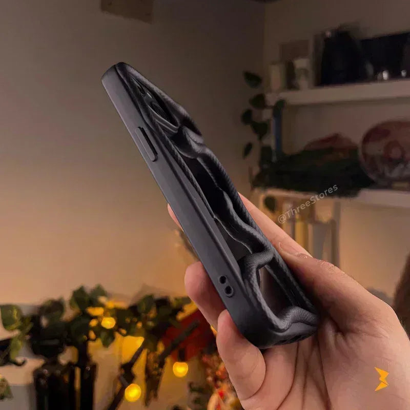 3D Snake Hollow Case iPhone 14/15 Plus - Three