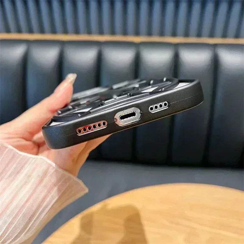 3D Spider Case iPhone 16 Pro Max - Three