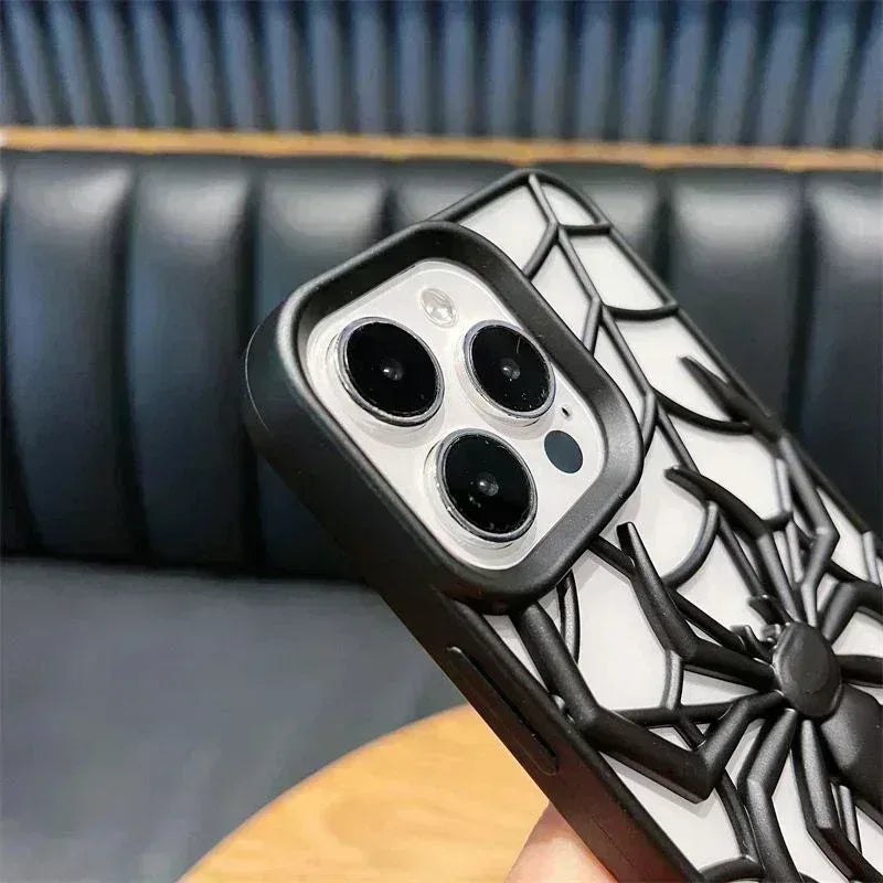 3D Spider Case iPhone 16 Pro Max - Three