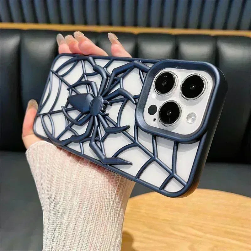 3D Spider Case iPhone 16 Pro Max - Three
