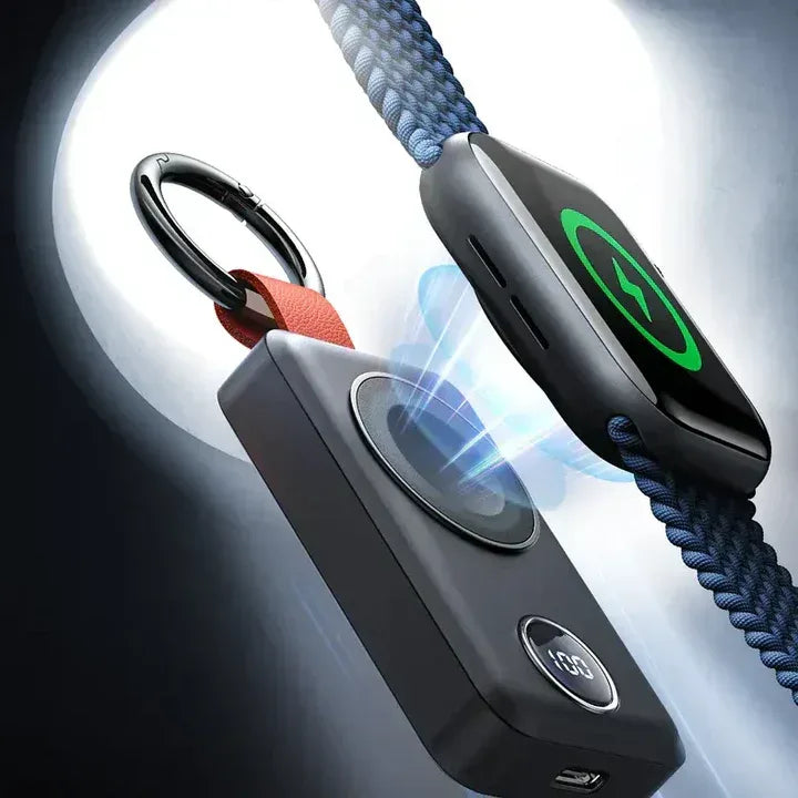 Joyroom 2000mAh Portable Watch Wireless Charger JR-WQW01 - Three