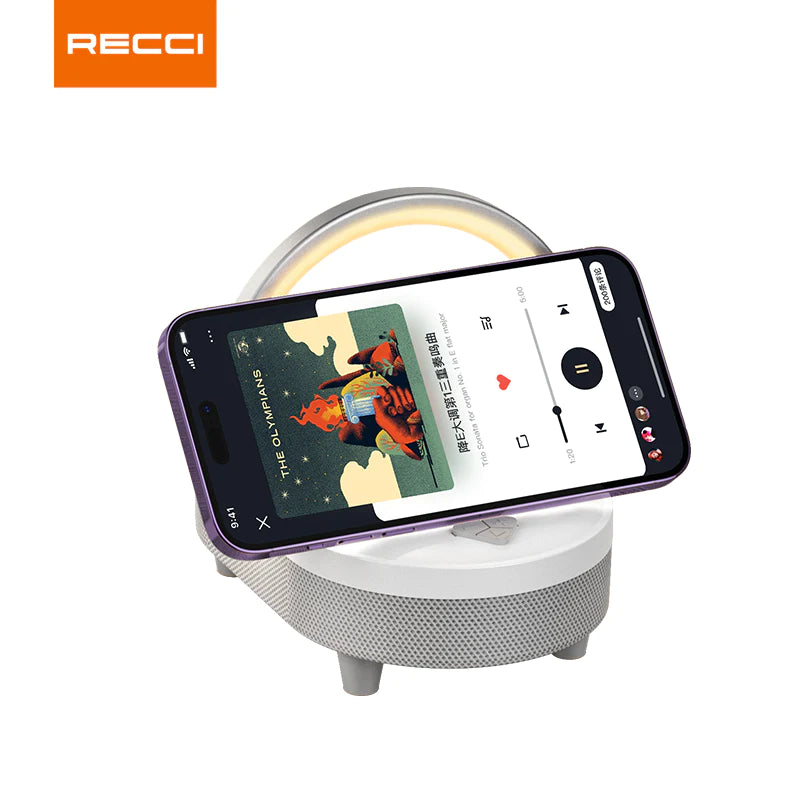 Recci 4 IN1 SPEAKER Wireless Charger RLS-L16