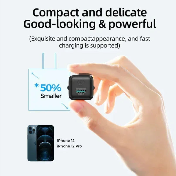Joyroom 20W Quick Charger USB Type C & PD L-QP207 - Three