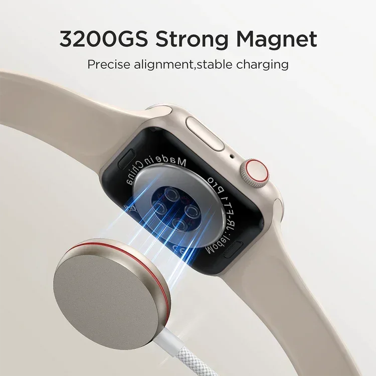 Joyroom 2 in 1 Watch Charger + 30W UCB C Cable S-IW012 - Three