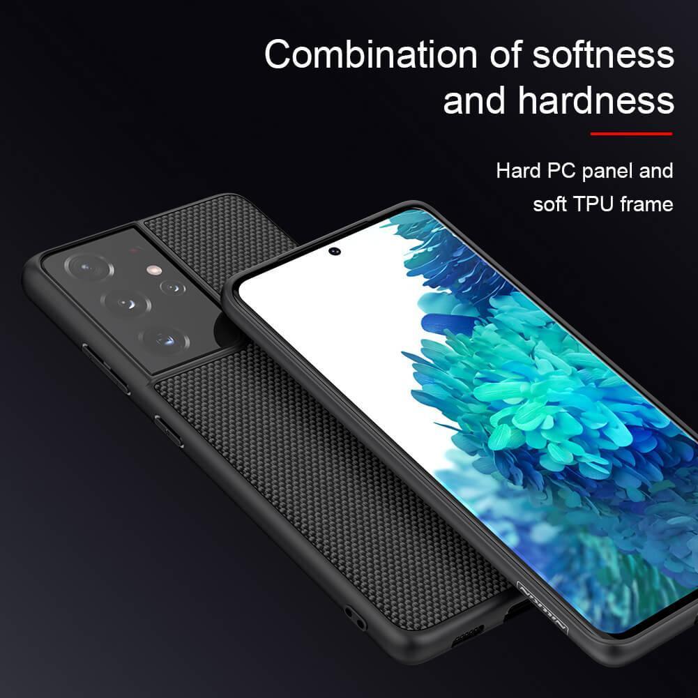 Nillkin Textured Nylon Fiber case Samsung S21 Ultra - Three