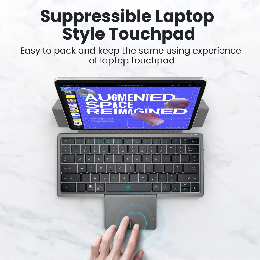 Consept Keyboard With Rotatable Touchpad KF8700