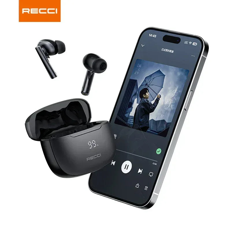 Recci Warrior Wireless Bluetooth 5.3 In-Ear Airpods REP-W77 - Three