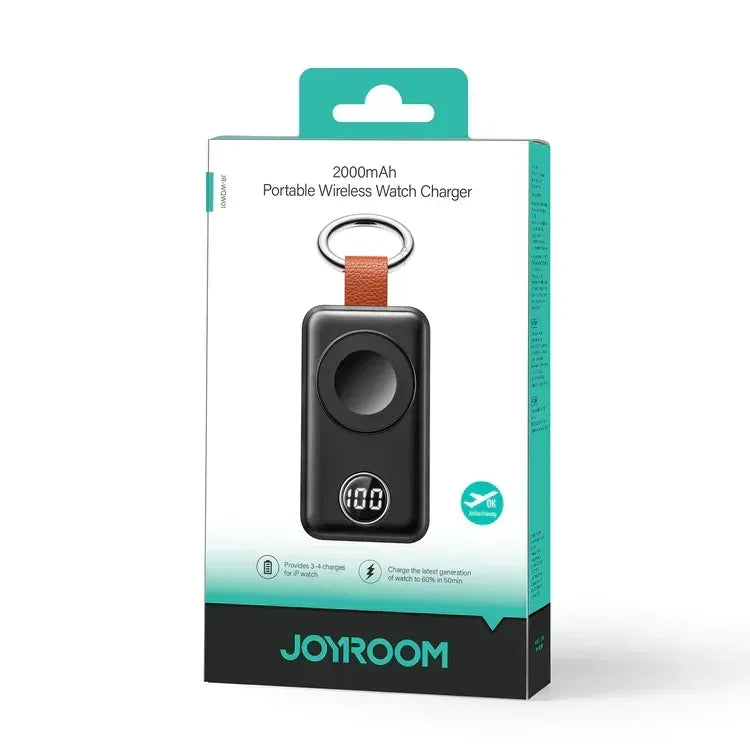 Joyroom 2000mAh Portable Watch Wireless Charger JR-WQW01 - Three