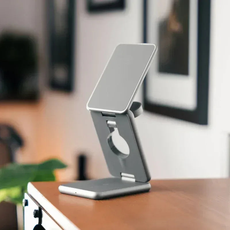 3 in 1 Foldable Magnetic Wireless Charger W28 - Three