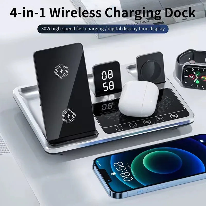 4-in-1 Wireless Charging Magsafe 15W R11 - Three