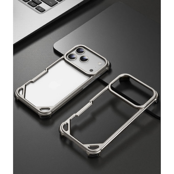 OGRANEE Metal Slim Frame Case iPhone 17 Pro Max