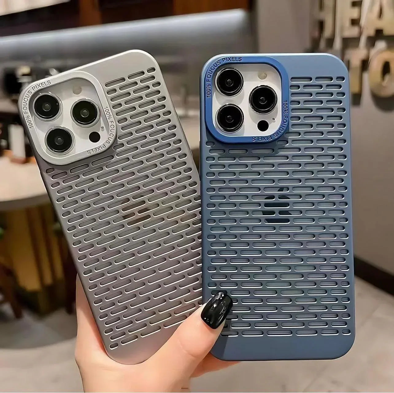Heat Deflect Mesh Case iPhone 14 Pro Max - Three
