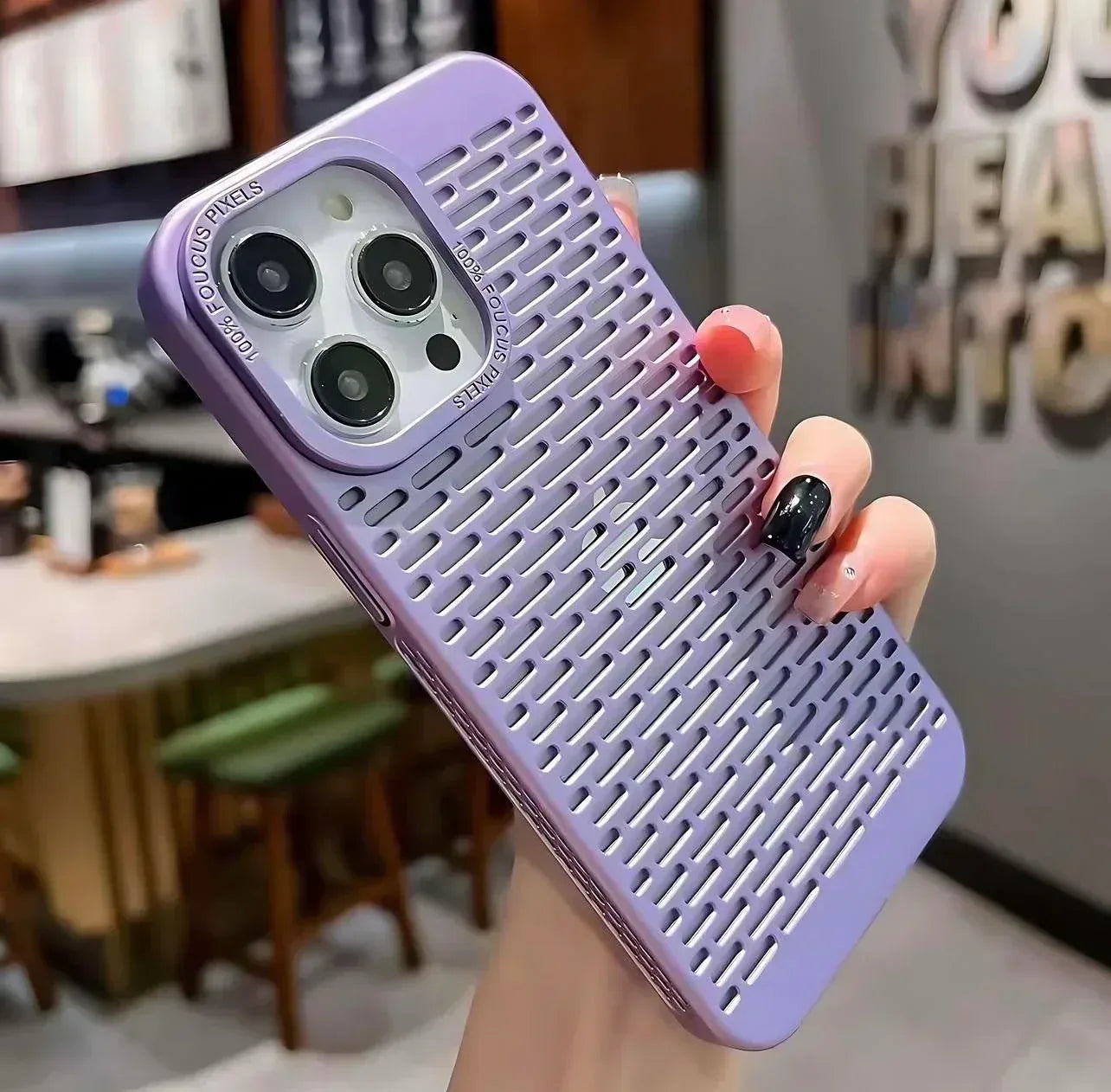 Heat Deflect Mesh Case iPhone 11 Pro Max - Three