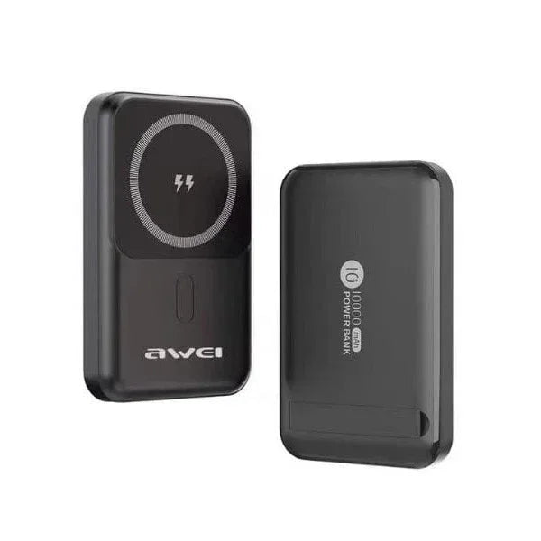 Awei 10000mAh Powerbank Magnetic Wireless P139K - Three