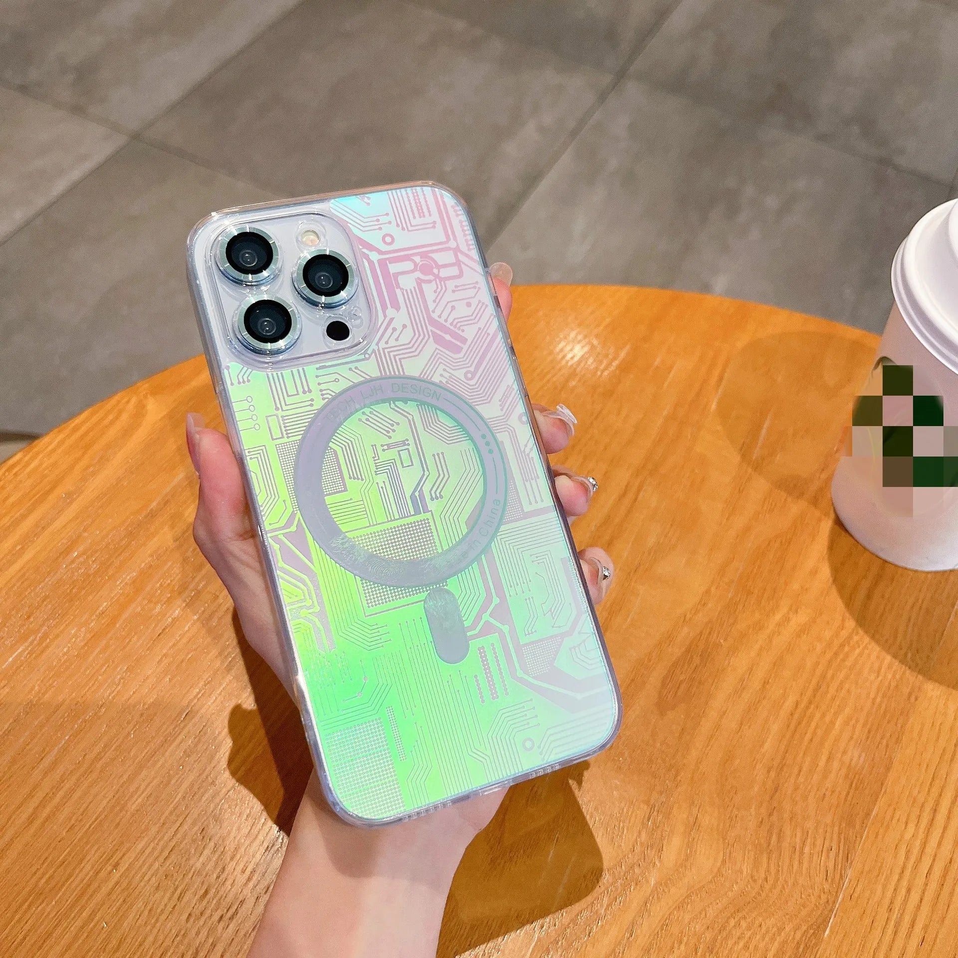 Laser Colorful Magsafe Case iPhone 14 Pro Max