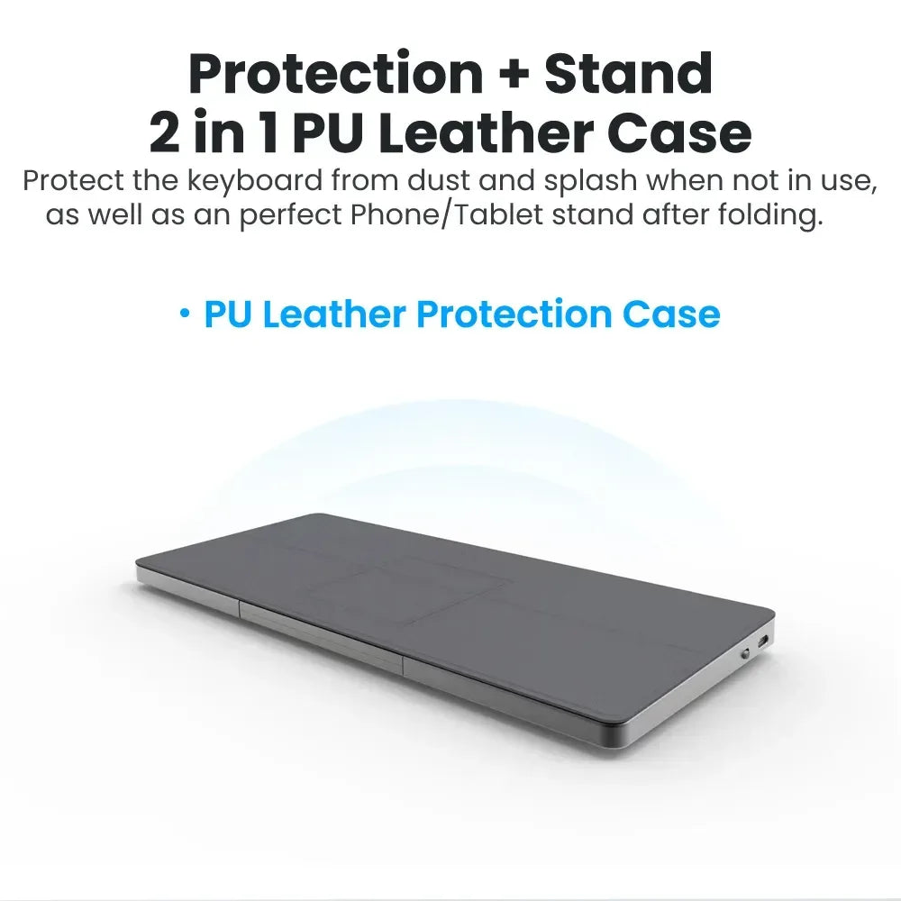 Consept Keyboard With Rotatable Touchpad KF8700 - Three