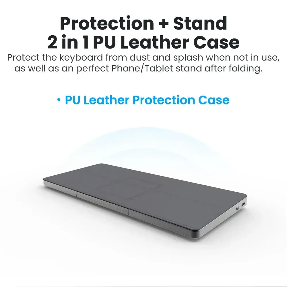 Consept Keyboard With Rotatable Touchpad KF8700 - Three