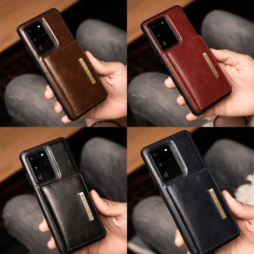 Puloka Detachable Card Clip Case Samsung S20 Ultra - Three
