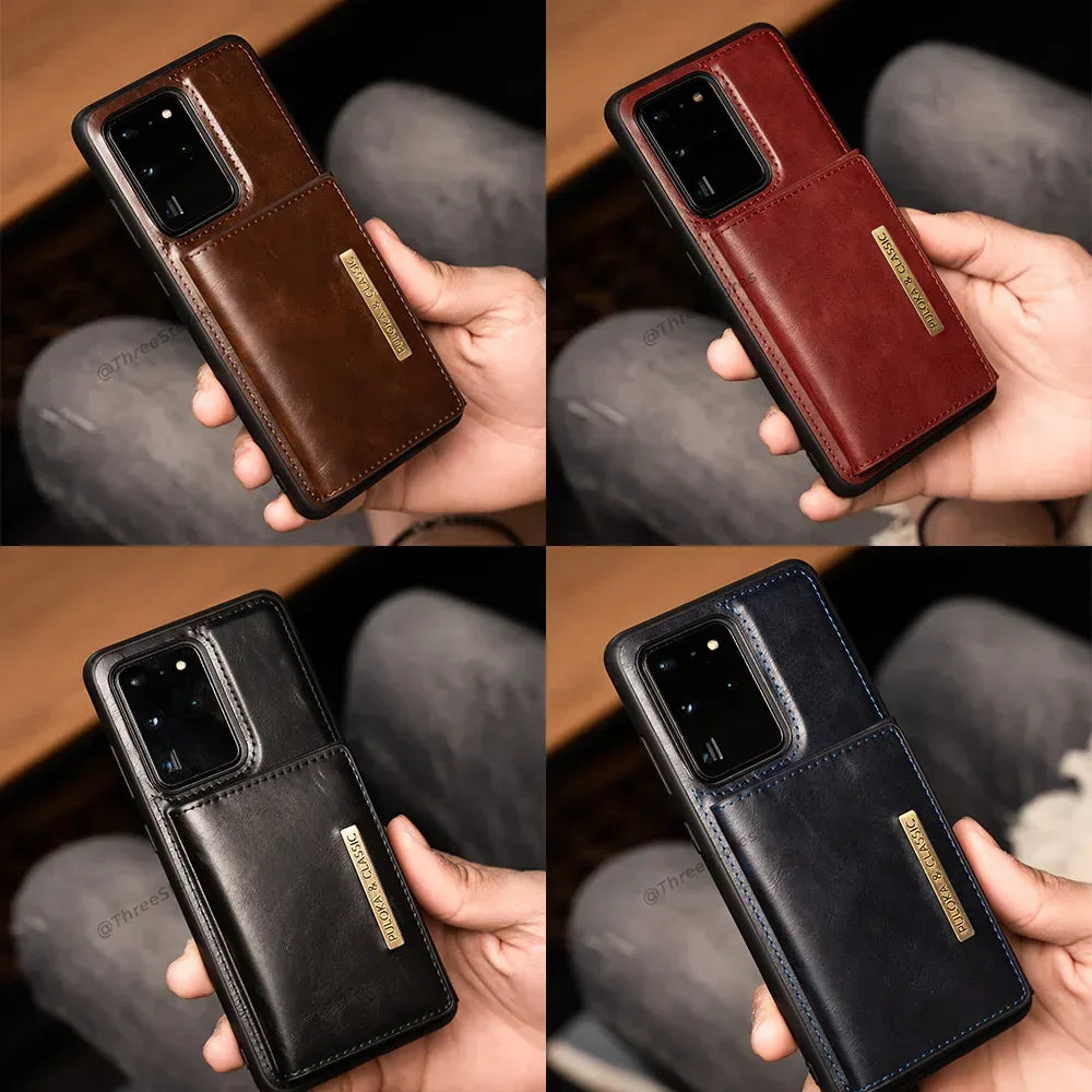 Puloka Detachable Card Clip Case Samsung S20 Ultra - Three