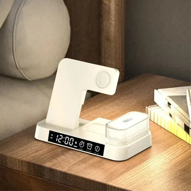 4 in 1 Foldable Wireless Charger Station A37 - Three