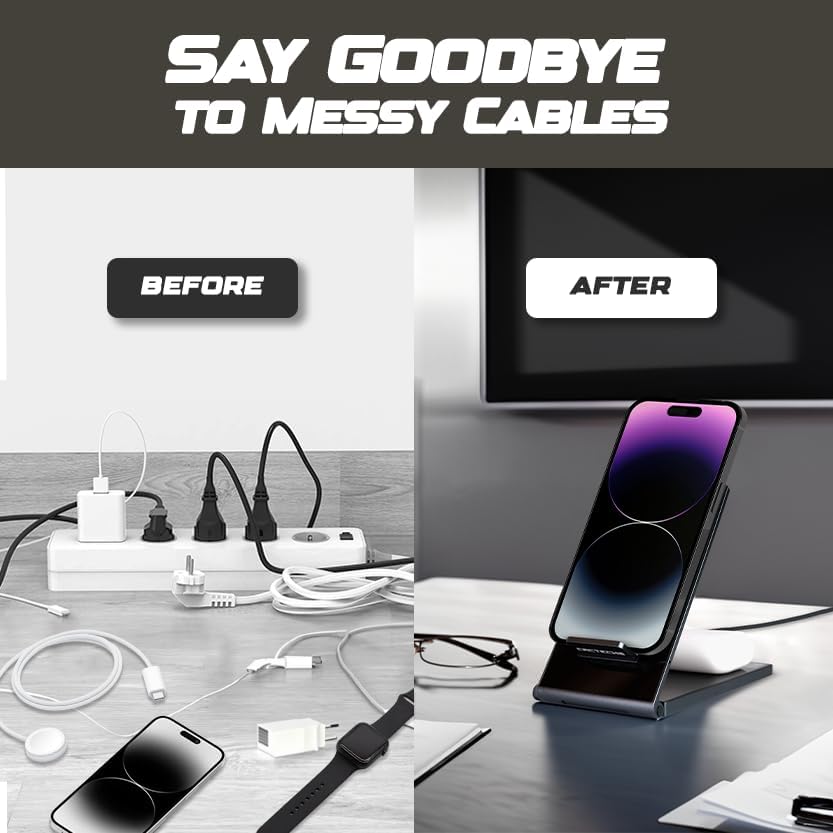 4 in 1 Travel Wireless Charging Station 15W