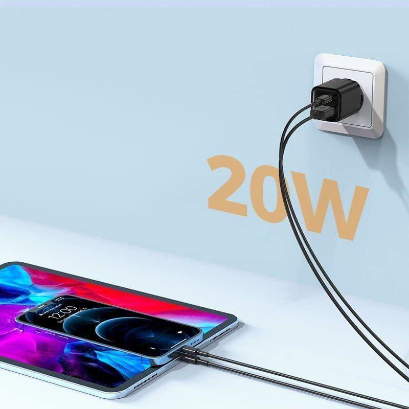 Joyroom 20W Quick Charger USB Type C & PD L-QP207 - Three