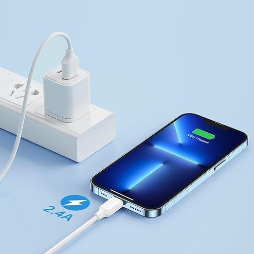 Joyroom 2.4A Lightning cable 0.25M/1M/2M S-UL012A9 - Three