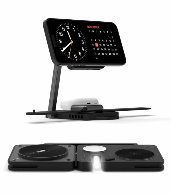 Folding Wireless AULUMU Charging Station 4-in-1 M01