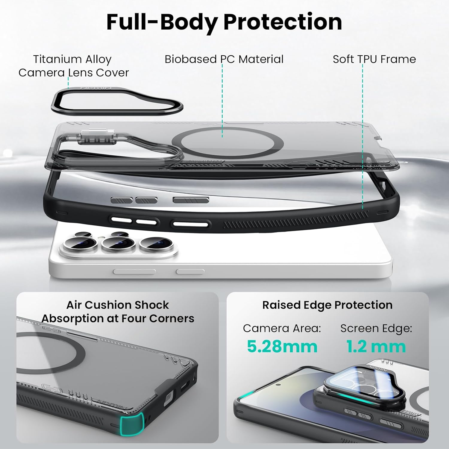 NILLKIN IceBlade Prop With Camsheild Case Samsung S26 Ultra