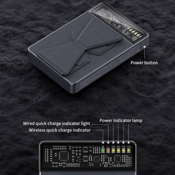 Recci Pathfinder Wireless Magnetic Power Bank PD20W RPB-W19 - Three