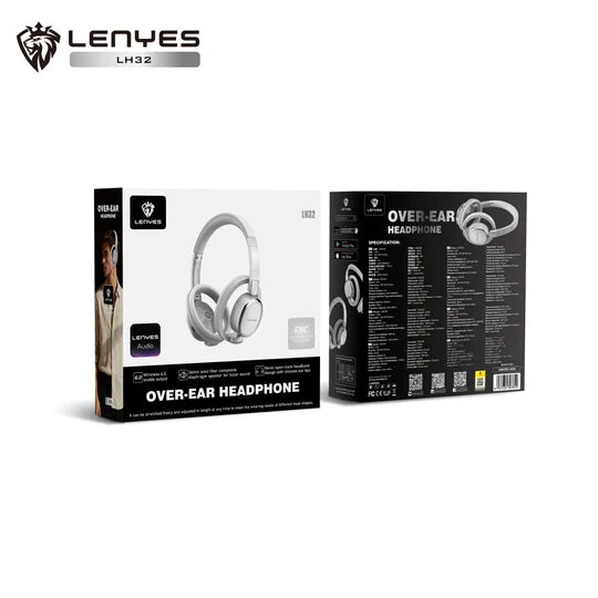 Lenyes Bluetooth 6.0 HiFi Wireless Headphones LH32