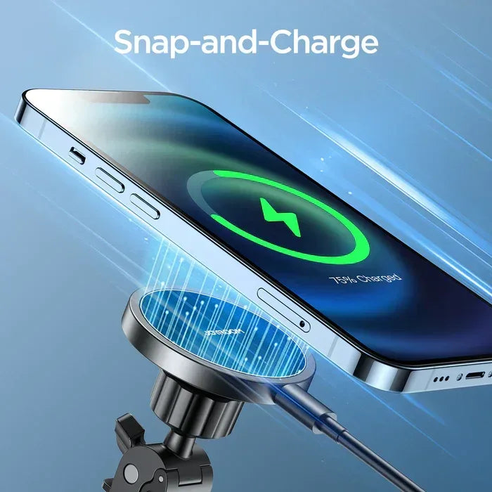 Joyroom Magnetic Wireless Car Charger Holder (Air Vent) JR-ZS240 - Three