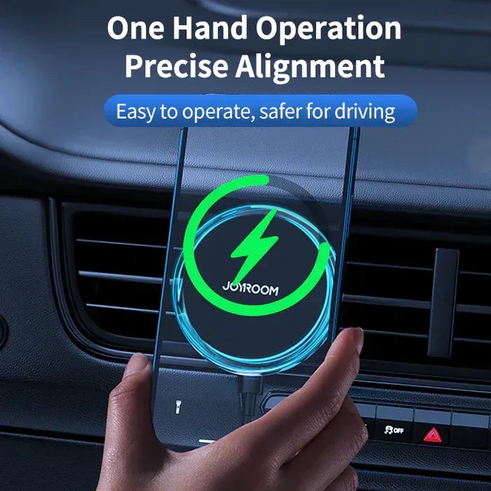 Joyroom Magnetic Wireless Car Charger Holder JR-ZS291 - Three