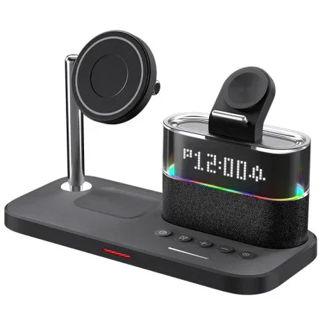 5 in 1 Magnetic Wireless Charging Rgb Station C09 - Three